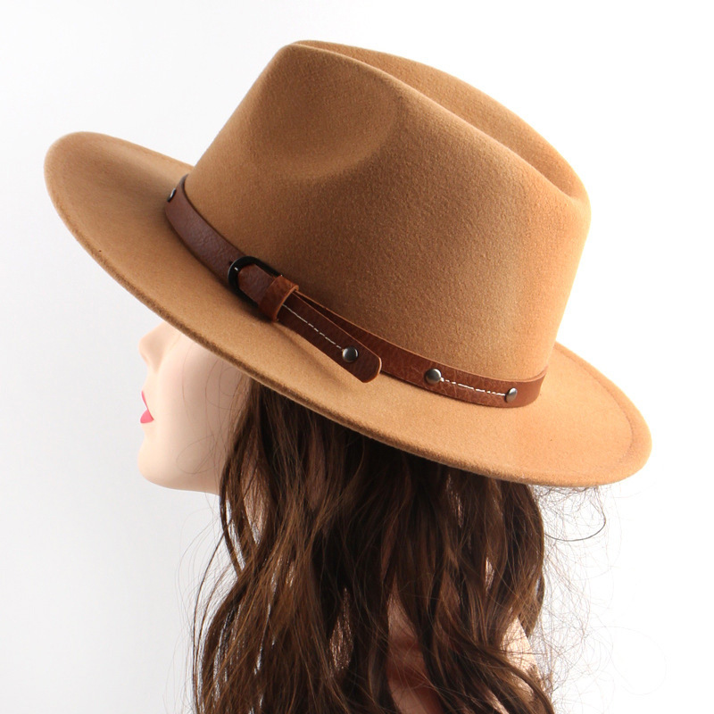 ウールフェドラハット レディース メンズ 秋冬 ファッション - Fedora Hat Wool のレビューと価格